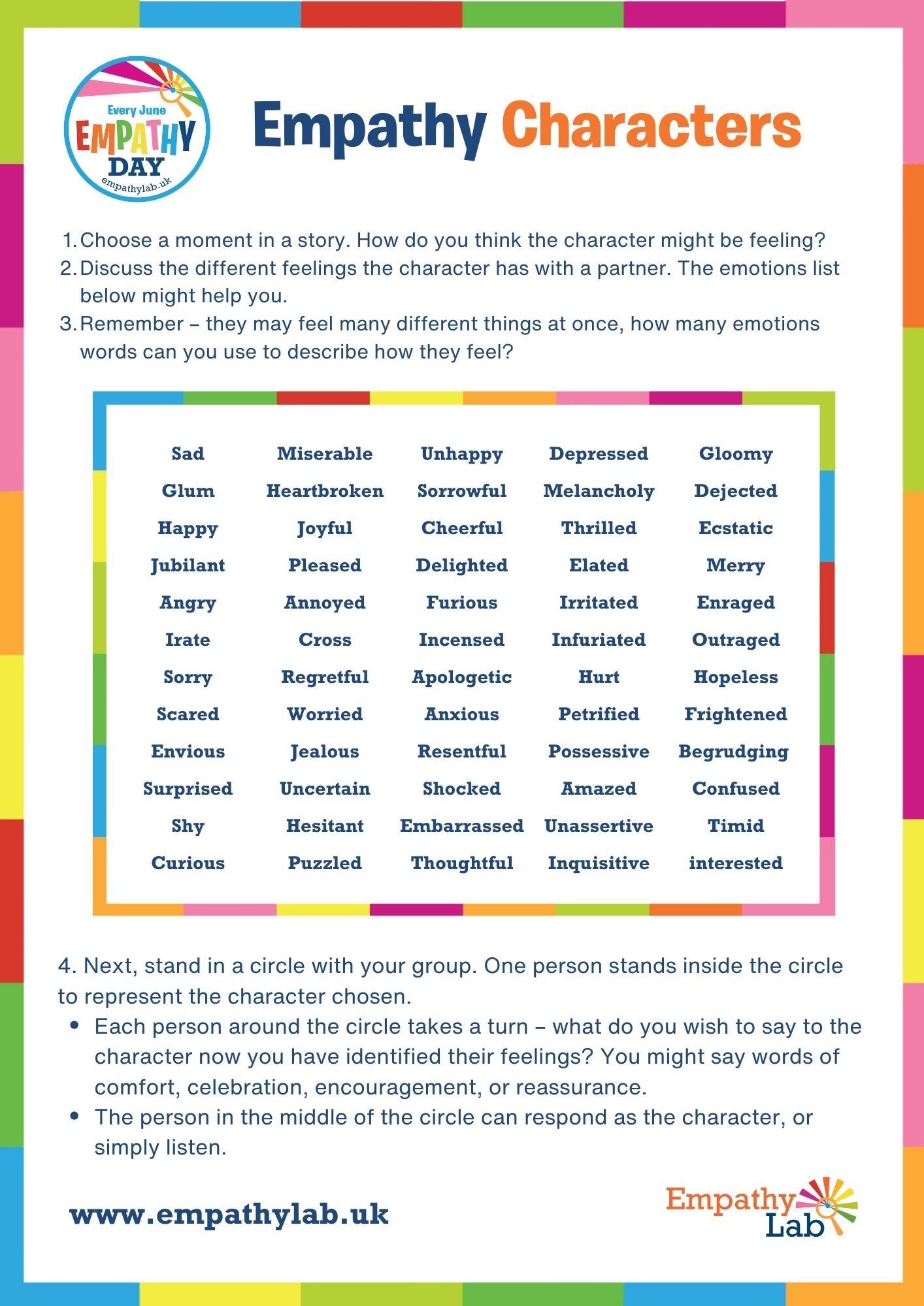 Empathy Characters Registered Empathylabuk